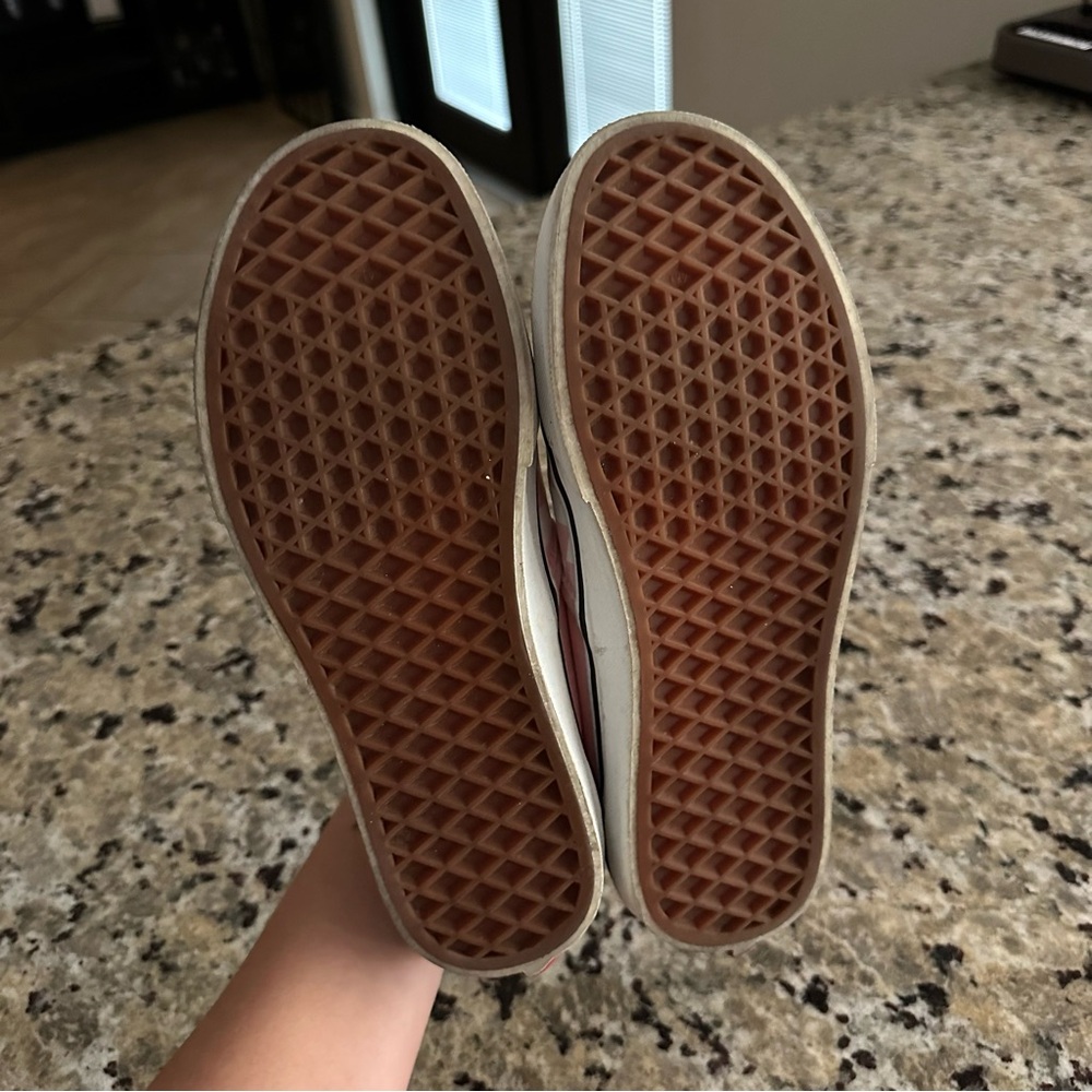 Vans Slip-On Checkerboard Sneakers - Pink/White - Picture 3 of 4